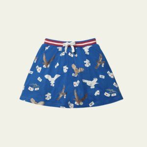 NWT Mini Boden Harry Potter Duke Blue Owl Post Short Size 3-4Y